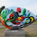 Moto GP op zijn kop (achterkant)